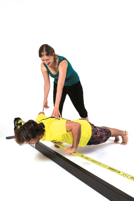 Gibbon-slackline-indoor-physio-therapy-new-zealand-push-ups-workout-training