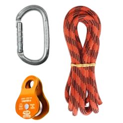 Slackline Multiplier Set - Single Pulley